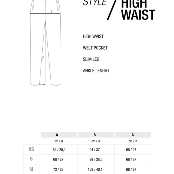 High waisted dress pants - Picture 4 of 4